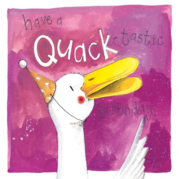 Bild von QUACK BIRTHDAY CARD