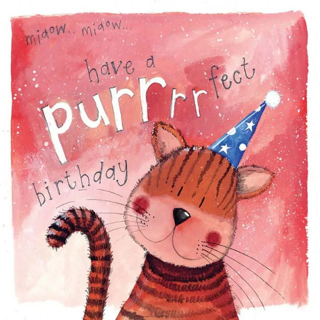 Bild von PURRFECT BIRTHDAY CARD