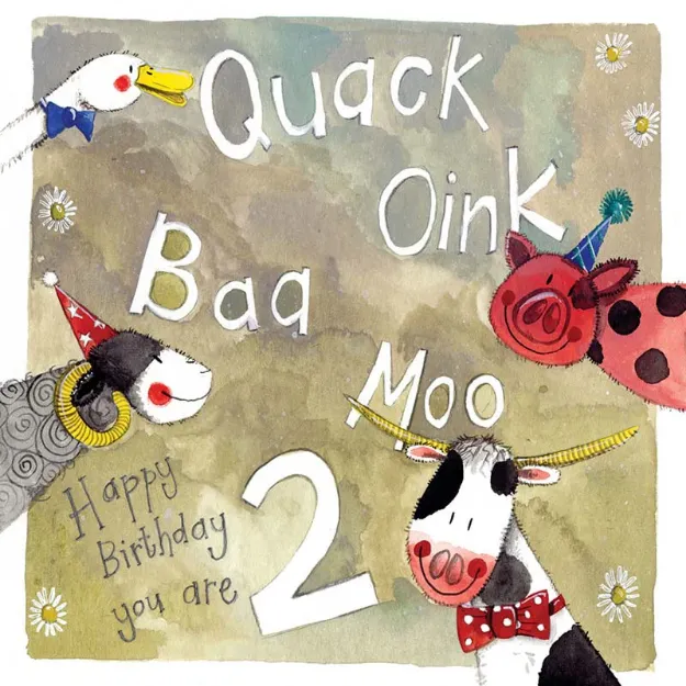 Bild von 2ND BIRTHDAY CARD