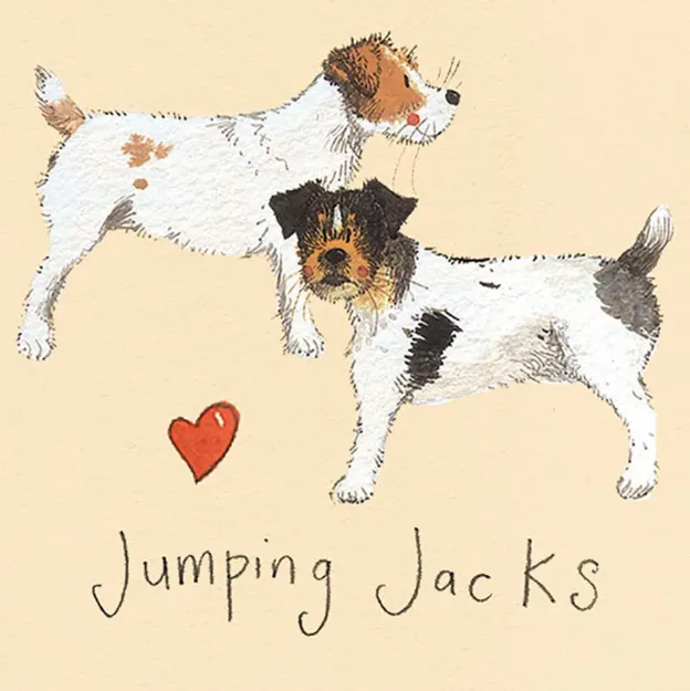 Bild von JUMPING JACKS FRIDGE MAGNET