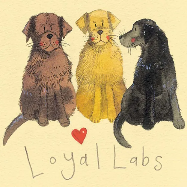 Bild von LOYAL LABS FRIDGE MAGNET