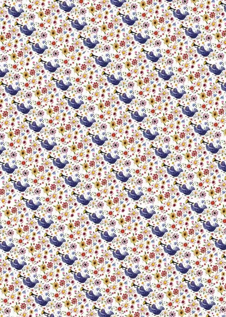 Bild von BIRD GIFT WRAP