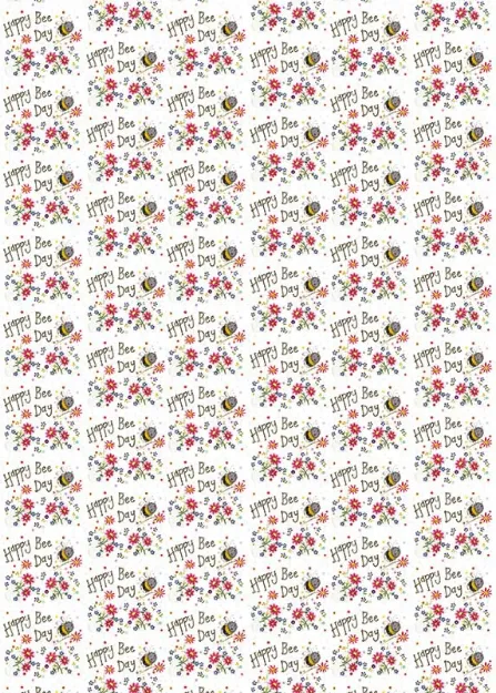 Bild von BIRTHDAY BEE GIFT WRAP