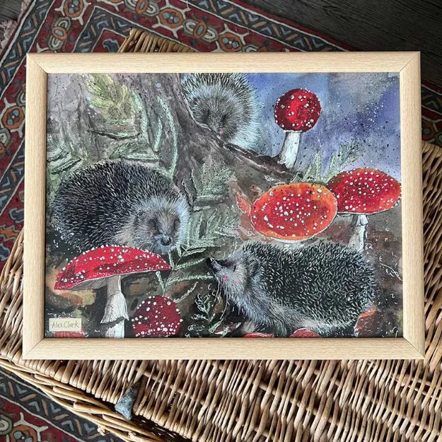 Bild von HEDGEHOGS LAP TRAY