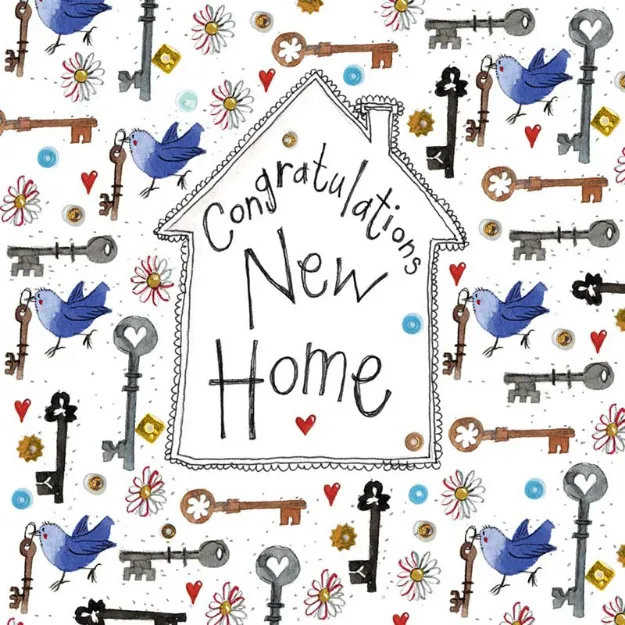 Bild von KEY TO THE DOOR NEW HOME CARD