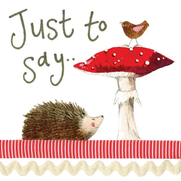 Bild von JUST TOADSTOOL LITTLE NOTE CARD