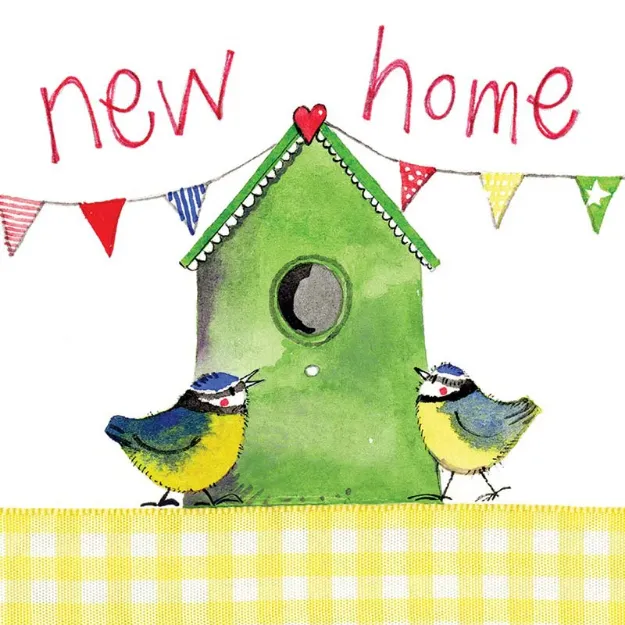 Bild von BIRD HOUSE NEW HOME CARD