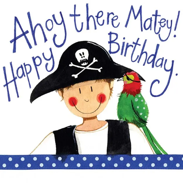 Bild von PIRATE BIRTHDAY CARD