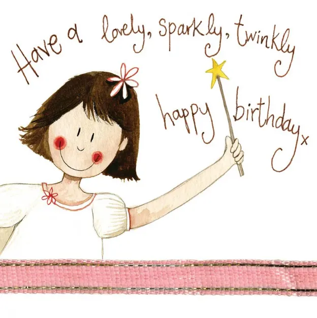 Bild von FAIRY BIRTHDAY CARD