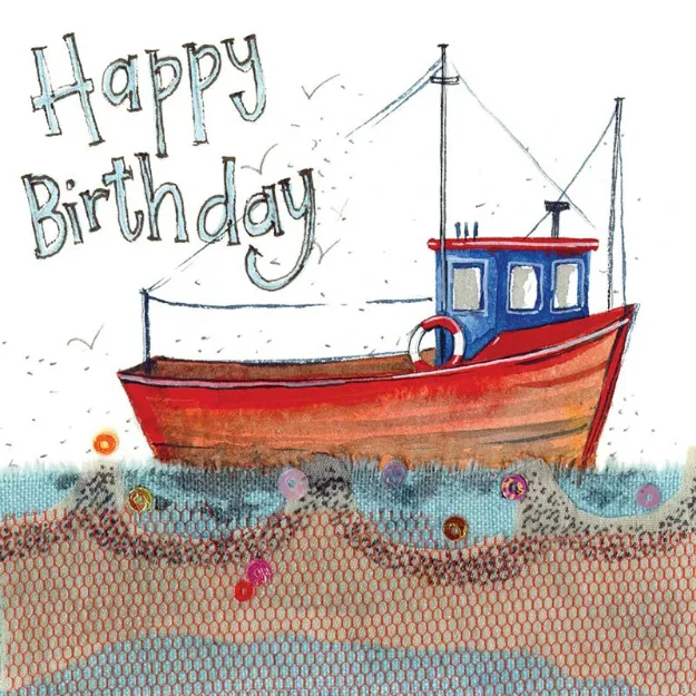 Bild von FISHING BOAT CARD