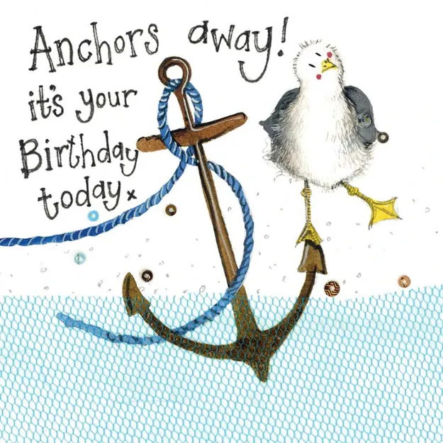 Bild von ANCHORS AWAY CARD
