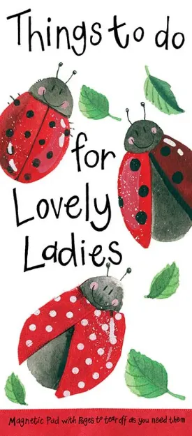 Bild von LADYBIRDS MAGNETIC NOTEPAD