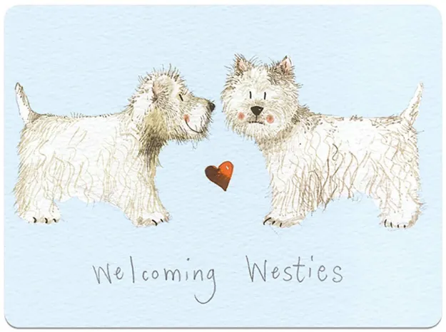 Bild von WELCOMING WESTIES PLACEMAT