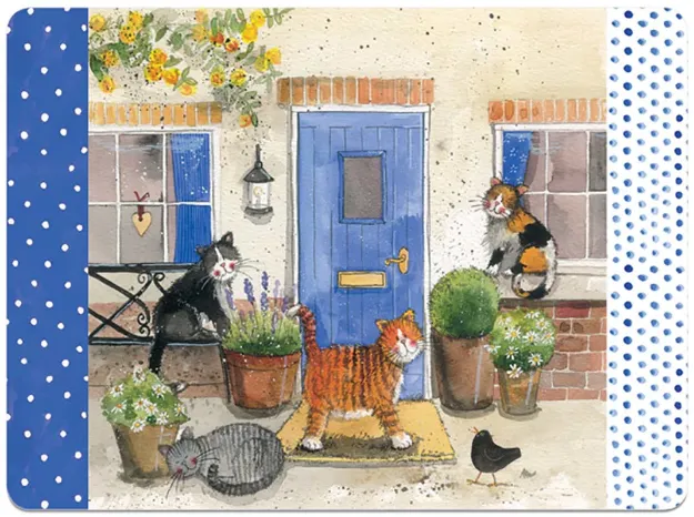 Bild von FRIENDLY FELINES PLACEMAT