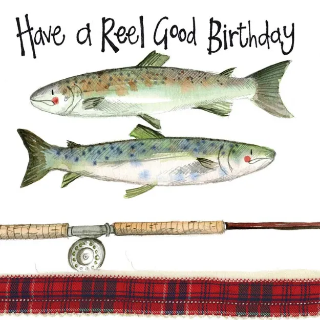 Bild von ROD & REEL BIRTHDAY CARD