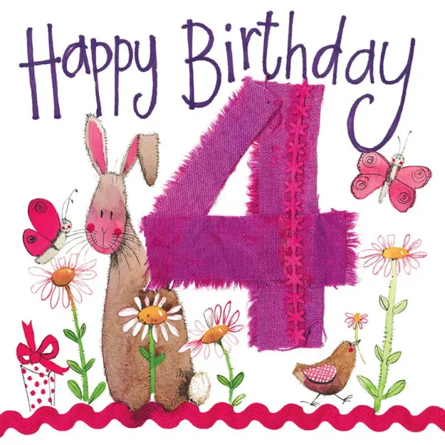 Bild von FOUR FOR A GIRL 4TH BIRTHDAY