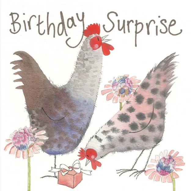 Bild von CHICKENS BIRTHDAY CARD