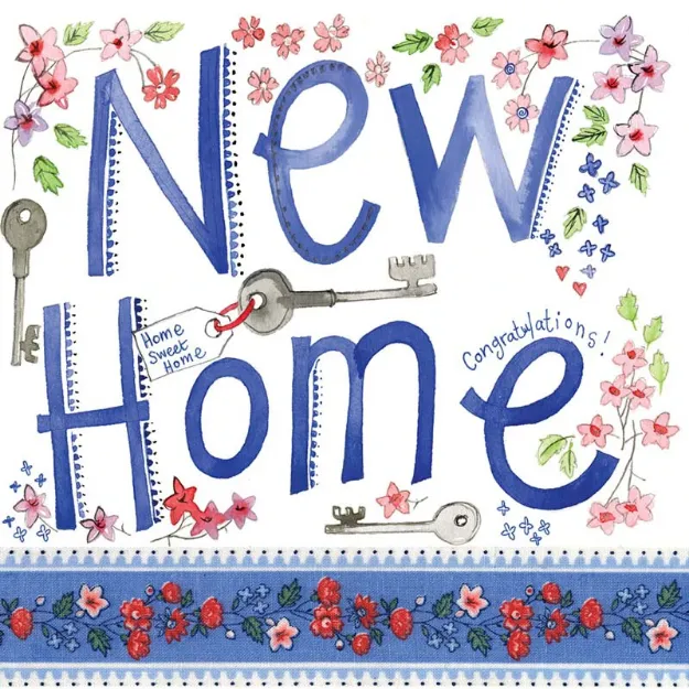 Bild von KEY TO THE DOOR NEW HOME CARD
