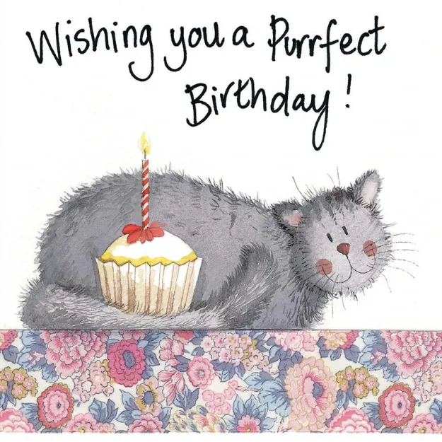 Bild von GREY BIRTHDAY CARD