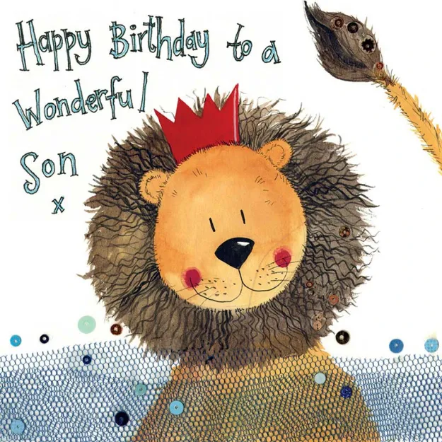 Bild von SON LION BIRTHDAY CARD