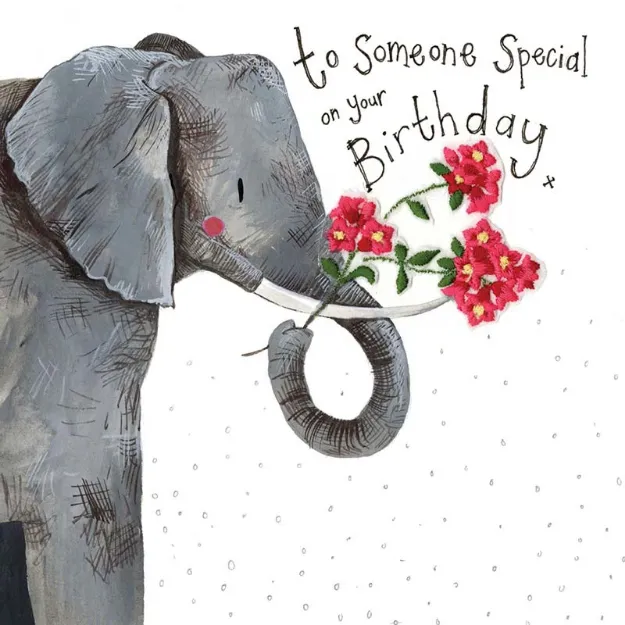 Bild von ELEPHANT SOMEONE SPECIAL BIRTHDAY CARD