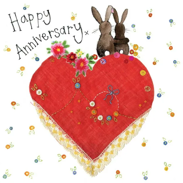 Bild von RABBIT ANNIVERSARY CARD