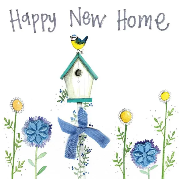 Bild von HAPPY NEW HOME SPARKLE CARD
