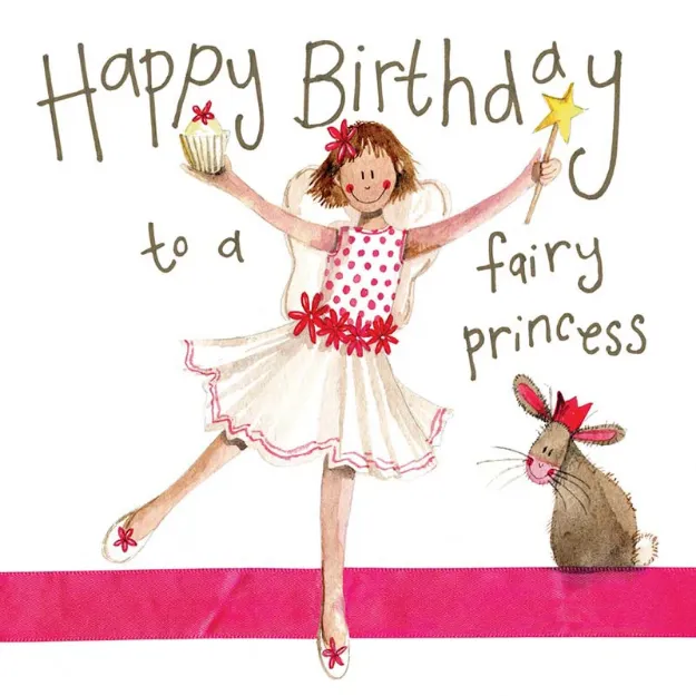 Bild von FAIRY PRINCESS BIRTHDAY CARD