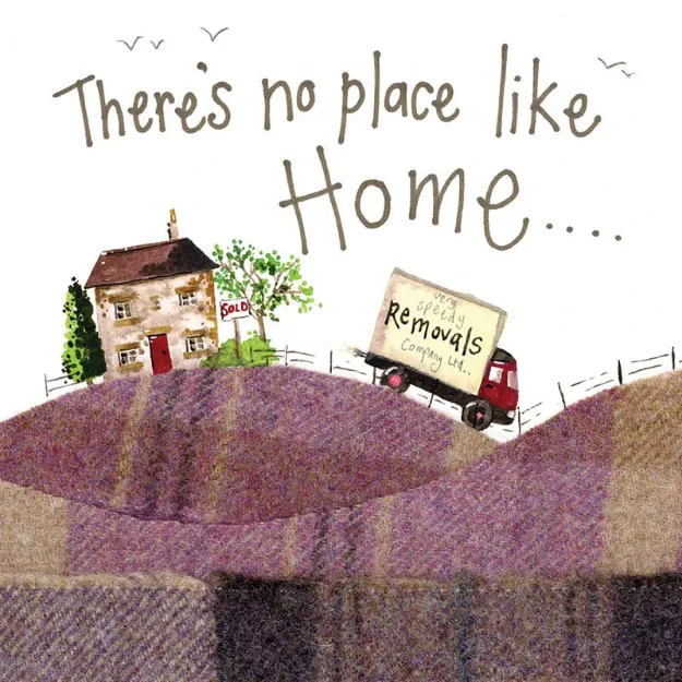 Bild von REMOVAL VAN NEW HOME CARD