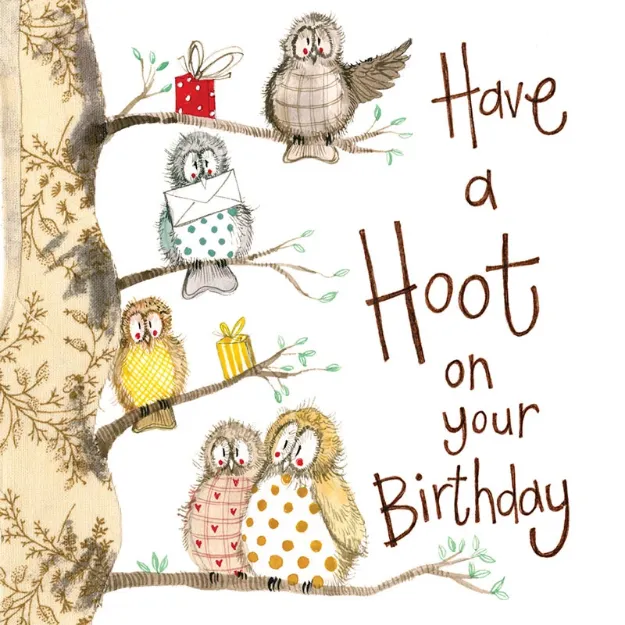 Bild von HOOTERS BIRTHDAY CARD