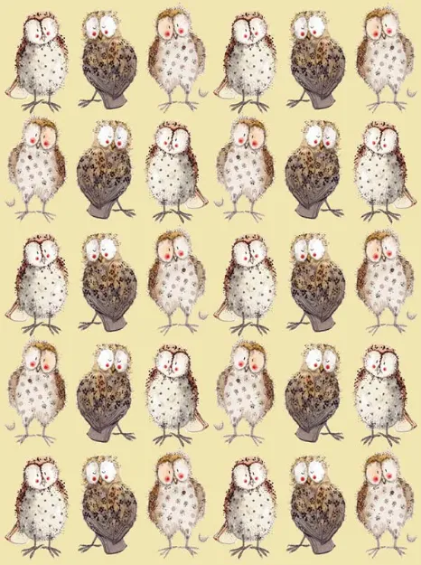 Bild von OWLS SMALL CHUNKY NOTEBOOK