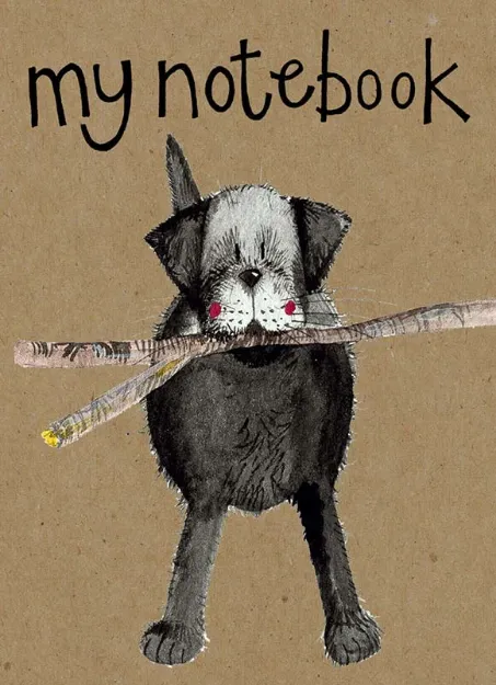 Bild von BLACK LAB SMALL KRAFT NOTEBOOK