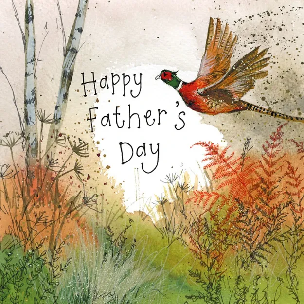 Bild von PHEASANT & BRACKEN FATHERS DAY CARD
