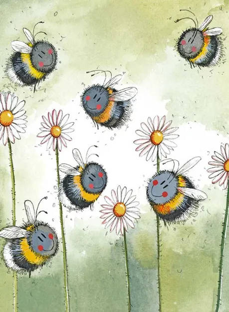 Bild von BEES AND DAISIES