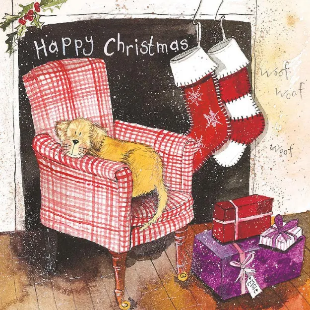 Bild von DOG AND ARMCHAIR