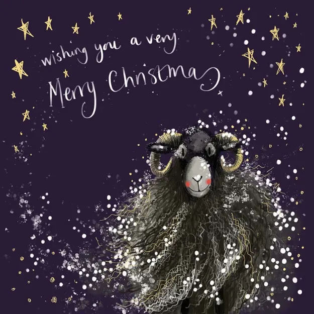 Bild von SHEEP IN THE SNOW