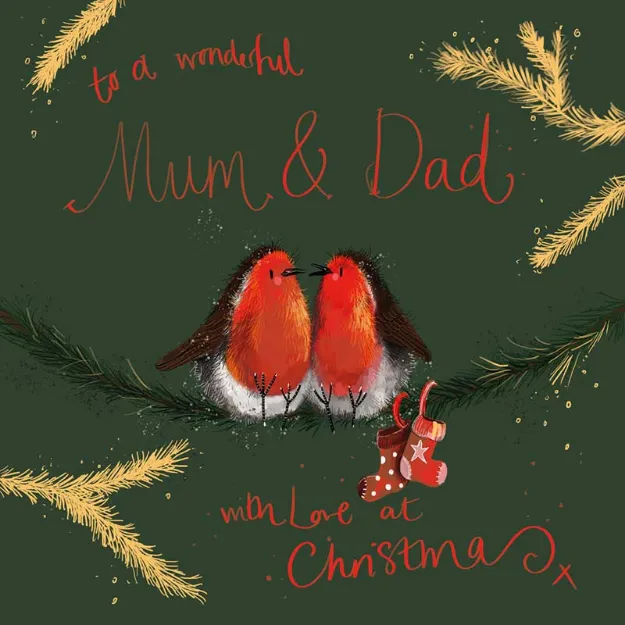 Bild von MERRY CHRISTMAS MUM AND DAD
