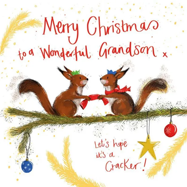 Bild von MERRY CHRISTMAS GRANDSON