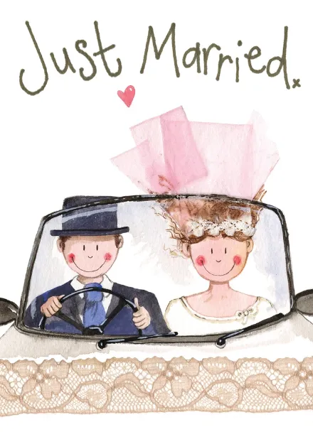 Bild von JUST MARRIED