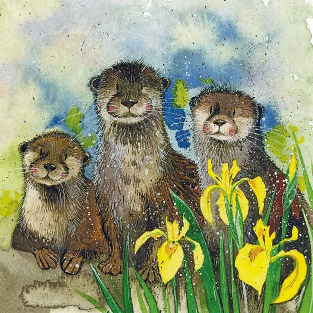 Bild von OTTERS BLANK CARD