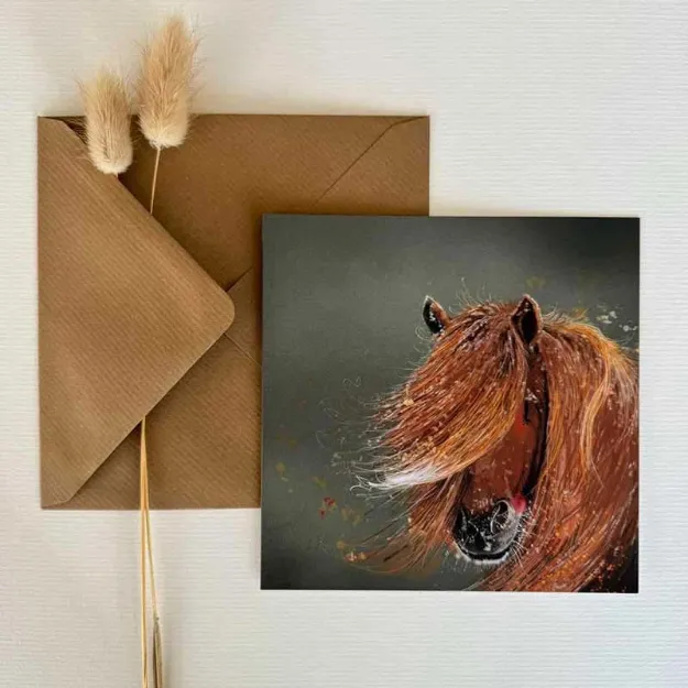 Bild von HORSE BLANK CARD