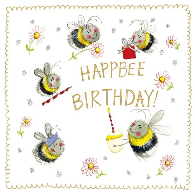 Bild von BEE PARTY SPARKLE CARD
