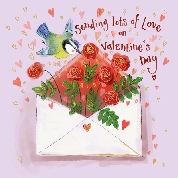 Bild von SPRS62 ENVELOPE VALENTINE CARD