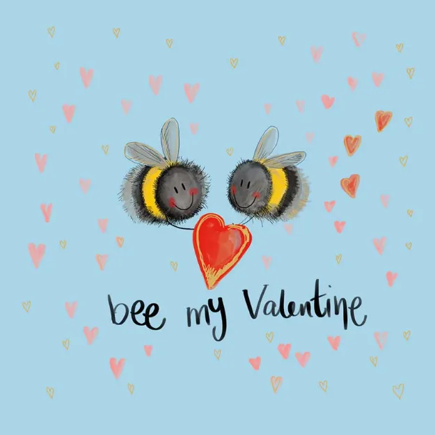 Bild von SPRS64 BE MY VALENTINE CARD