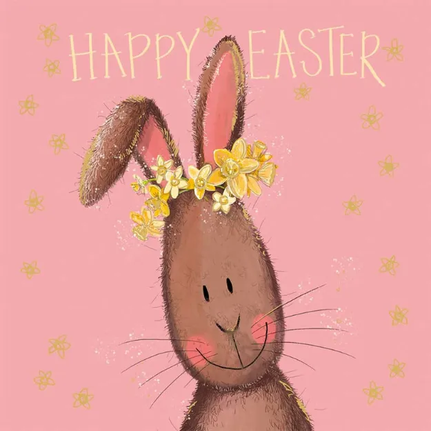 Bild von SPRS71 BUNNY EASTER CARD