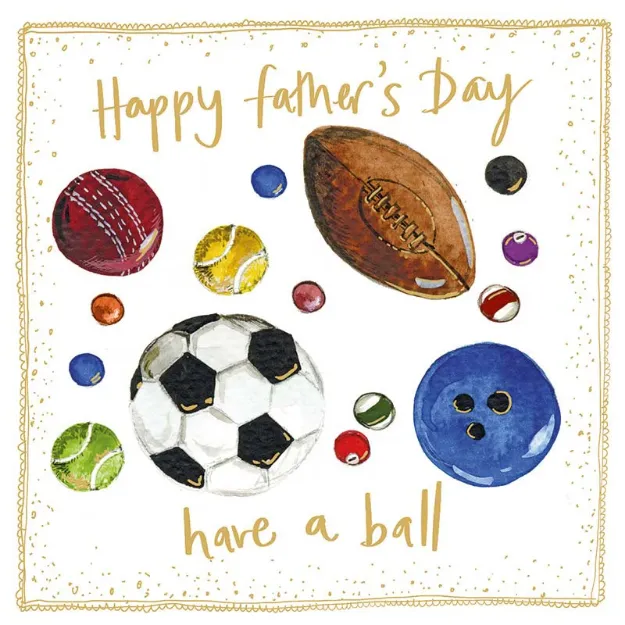 Bild von SPRS79 HAVE A BALL FATHERS DAY CARD