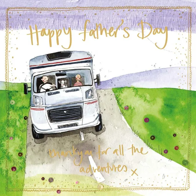 Bild von SPRS81 ON THE ROAD FATHERS DAY CARD