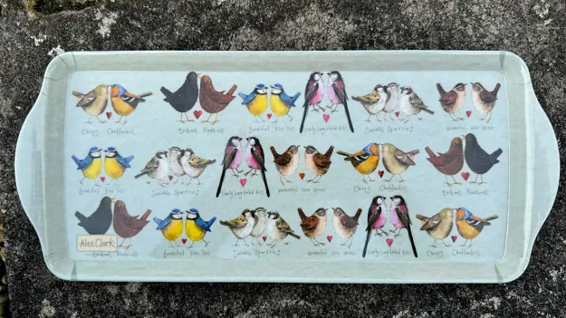 Bild von MEDIUM BRILLIANT BIRDS TRAY