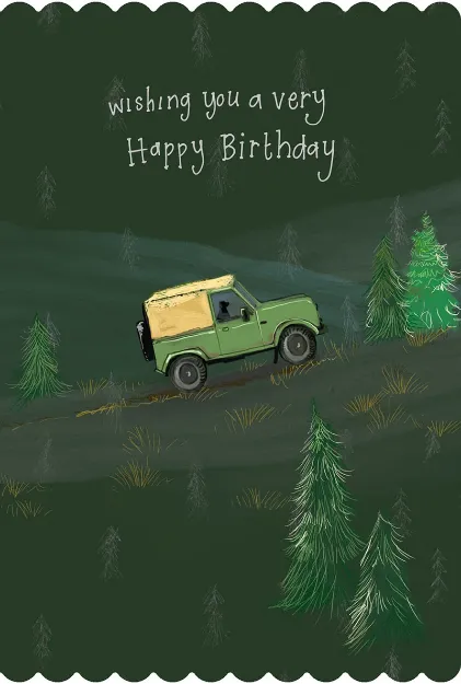 Bild von OFF ROAD BIRTHDAY CARD