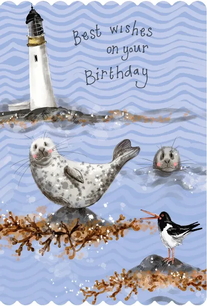 Bild von ON THE ROCKS BIRTHDAY CARD
